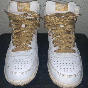 RARE NIKE TERMINATOR HIGH - Gold - Size 5.5Y